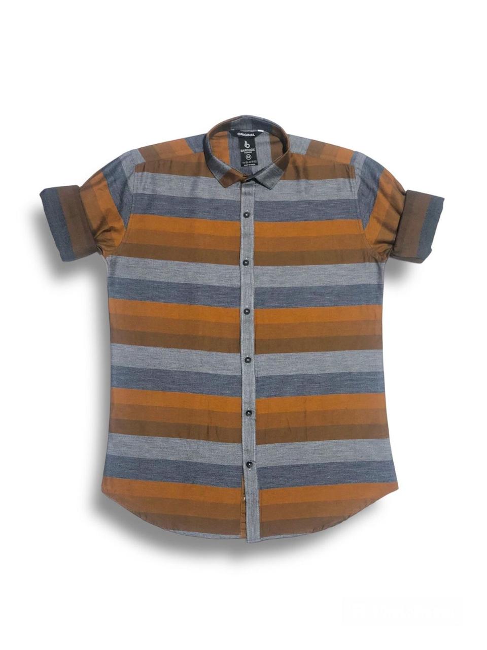 Khaki Horizontal Stripes H219