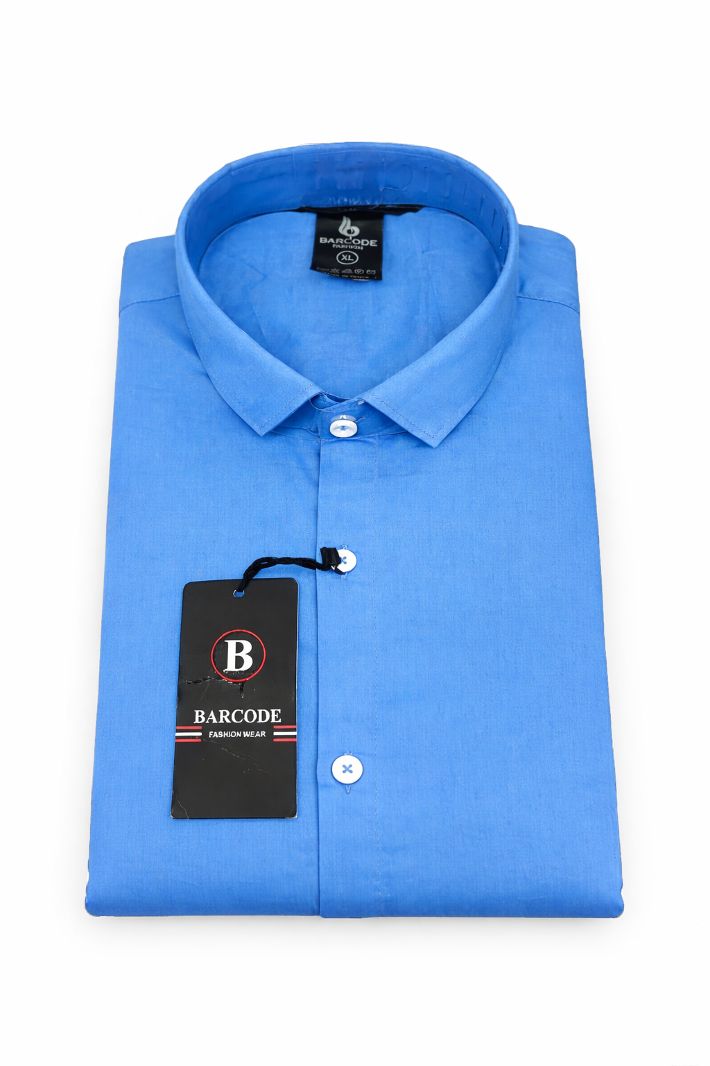 Royal Blue Fine Cotton Shirt - F167