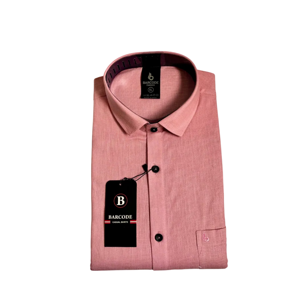 Pink Linen Shirt - L240