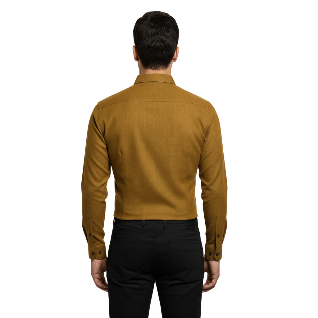 Khaki Linen Shirt - L250