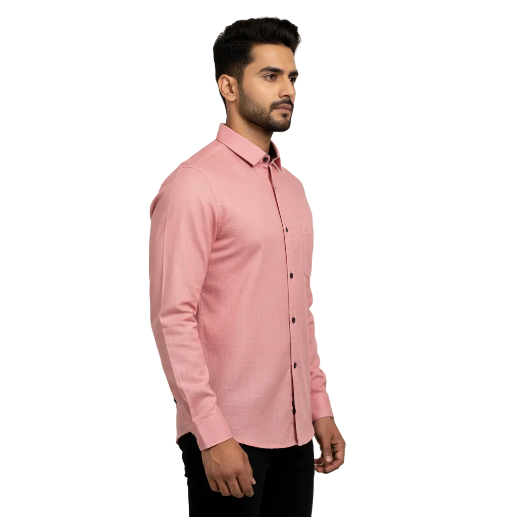 Pink Linen Shirt - L240